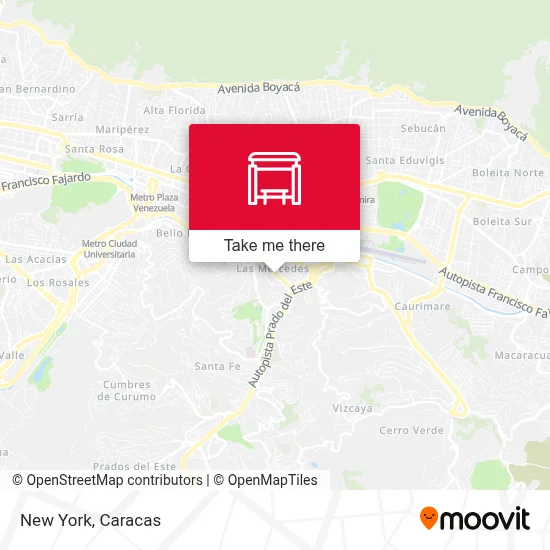 New York map