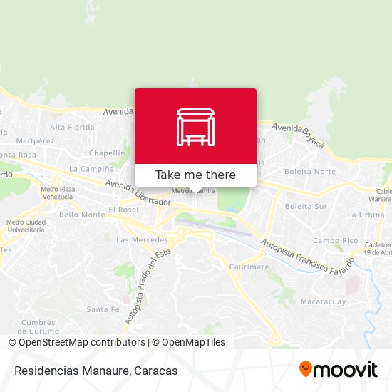 Residencias Manaure map
