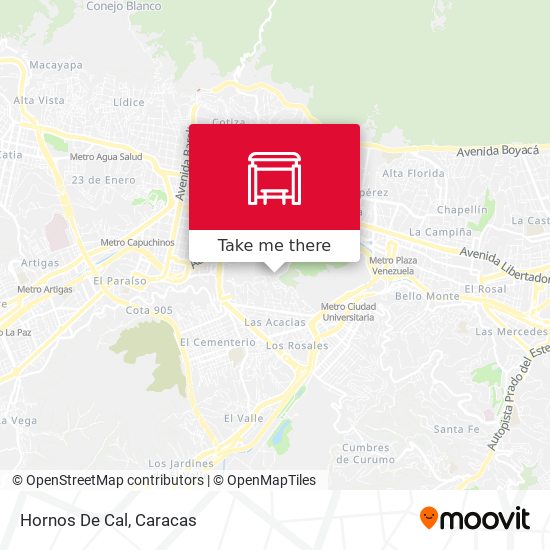Hornos De Cal map