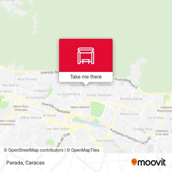 Parada map