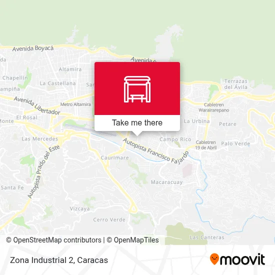 Zona Industrial 2 map