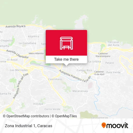 Mapa de Zona Industrial 1