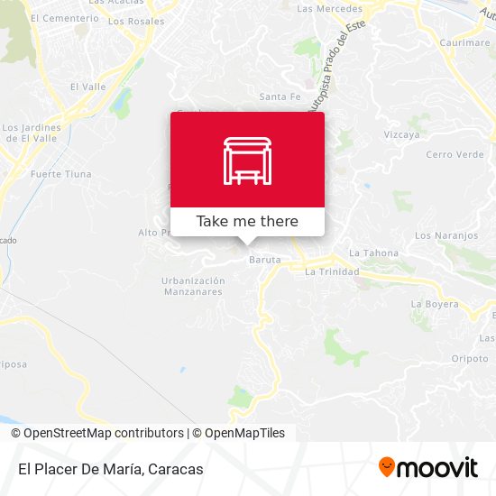 El Placer De María map