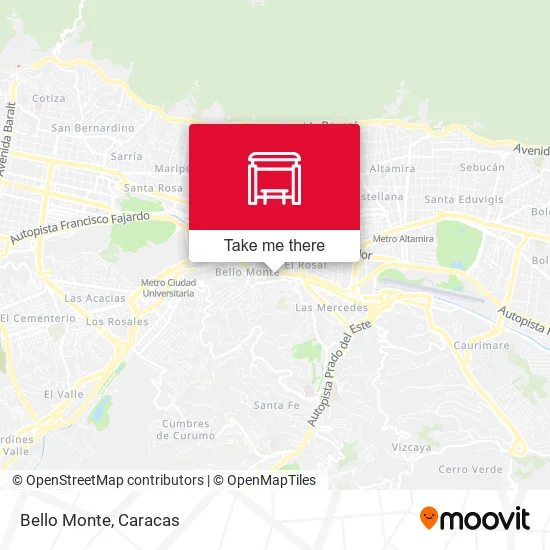 Bello Monte map