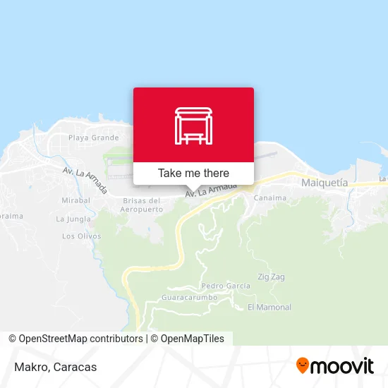 Mapa de Makro
