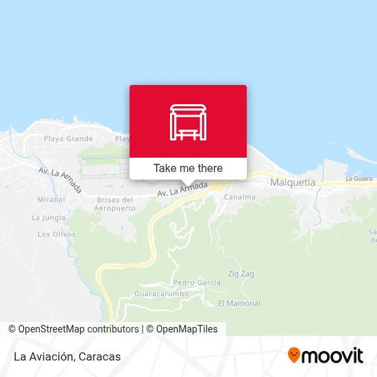 Mapa de La Aviación