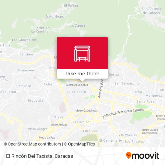 El Rincón Del Taxista map