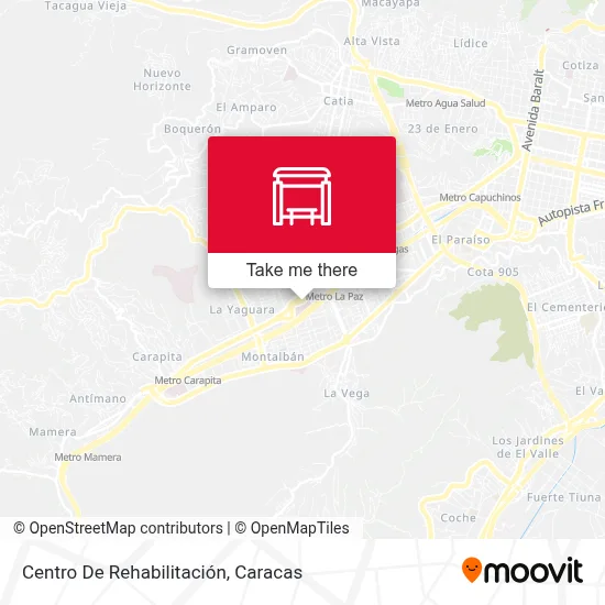 Mapa de Centro De Rehabilitación