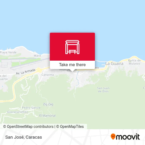 San José map