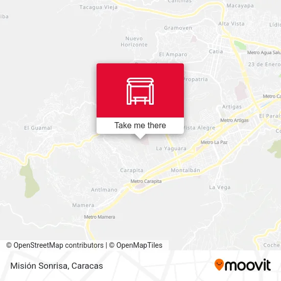 Mapa de Misión Sonrisa