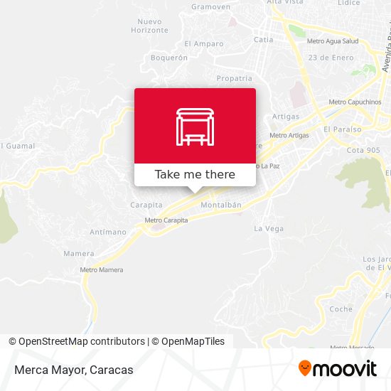 Merca Mayor map
