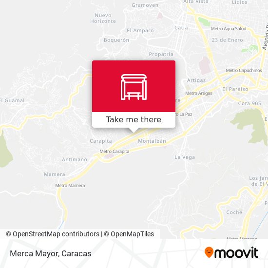 Merca Mayor map