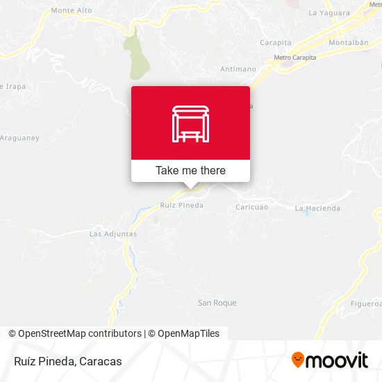 Mapa de Ruíz Pineda