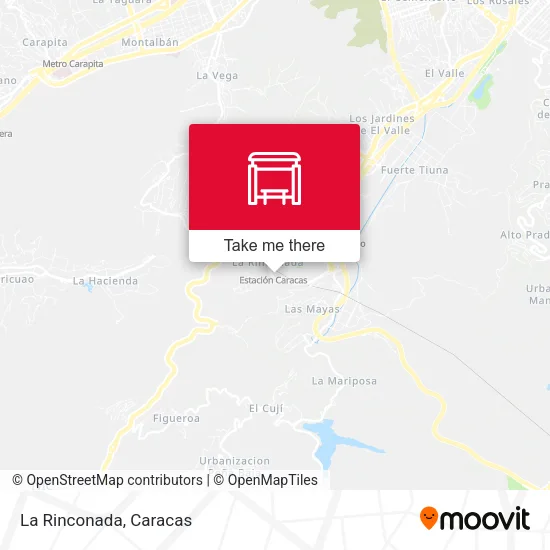 Mapa de La Rinconada