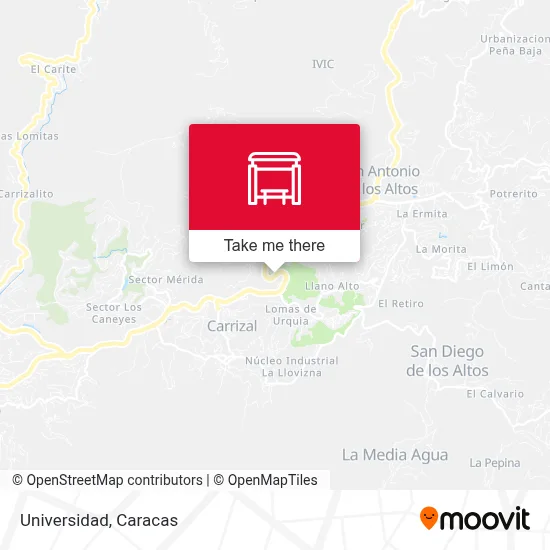 Mapa de Universidad