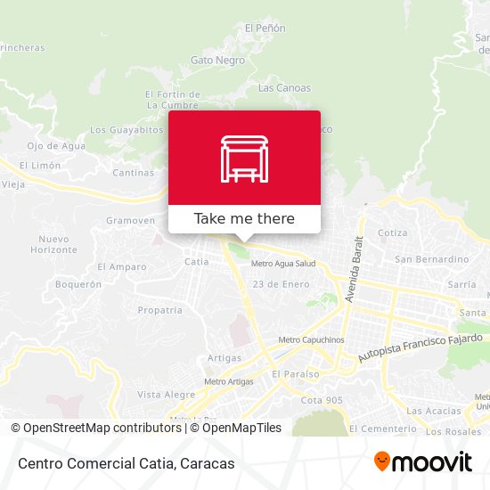 Centro Comercial Catia map