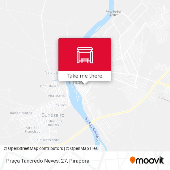 Praça Tancredo Neves, 27 map