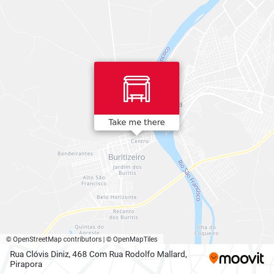 Rua Clóvis Diniz, 468 Com Rua Rodolfo Mallard map