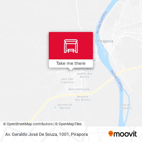 Av. Geraldo José De Souza, 1001 map