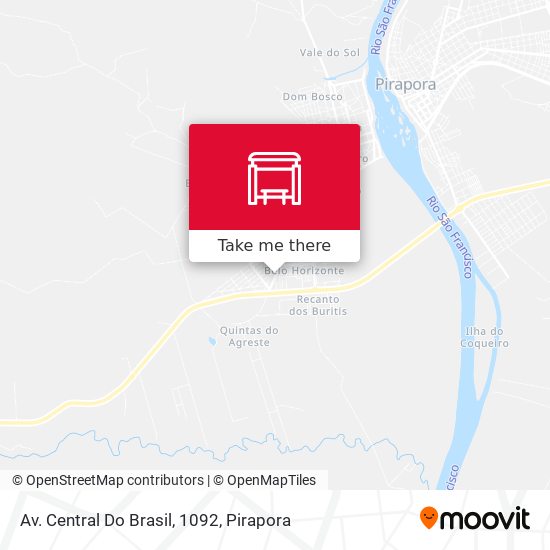 Av. Central Do Brasil, 1092 map