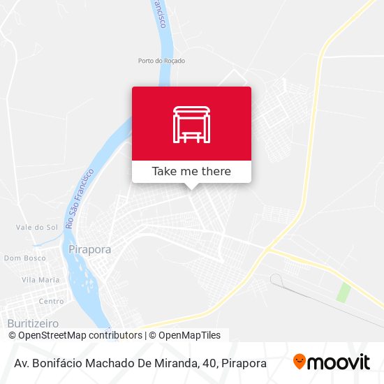 Av. Bonifácio Machado De Miranda, 40 map