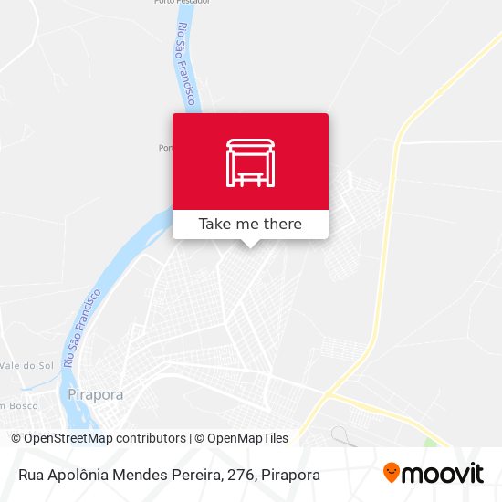 Rua Apolônia Mendes Pereira, 276 map