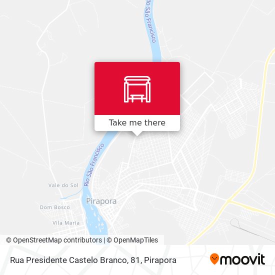 Rua Presidente Castelo Branco, 81 map