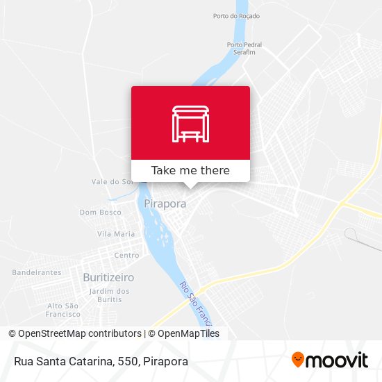 Rua Santa Catarina, 550 map