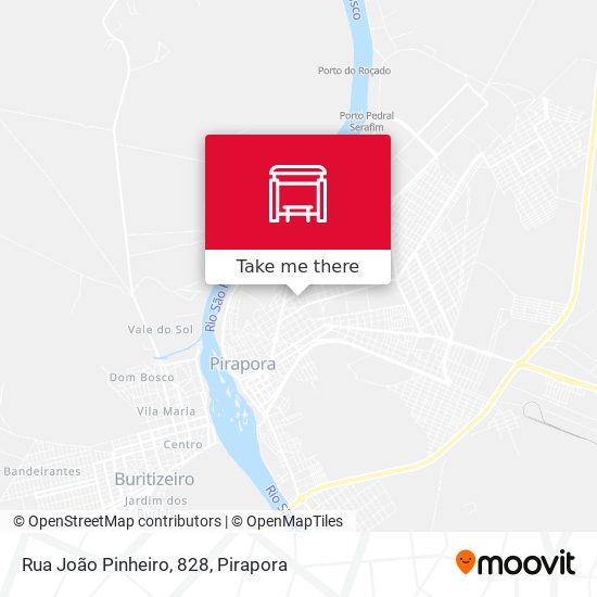 Rua João Pinheiro, 828 map