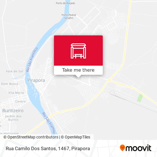 Rua Camilo Dos Santos, 1467 map