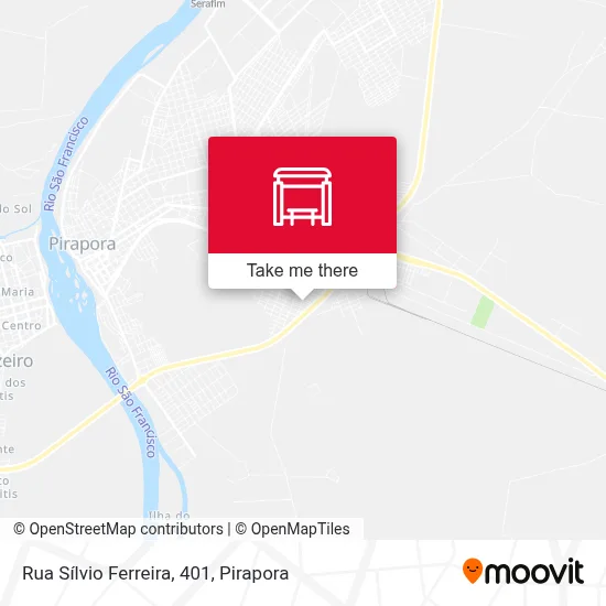 Rua Sílvio Ferreira, 401 map