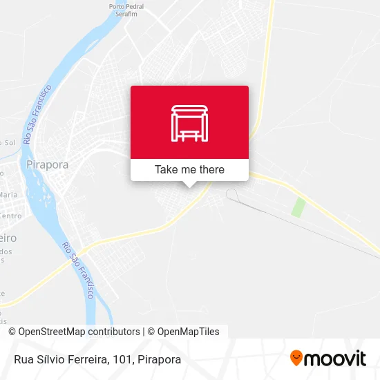 Rua Sílvio Ferreira, 101 map