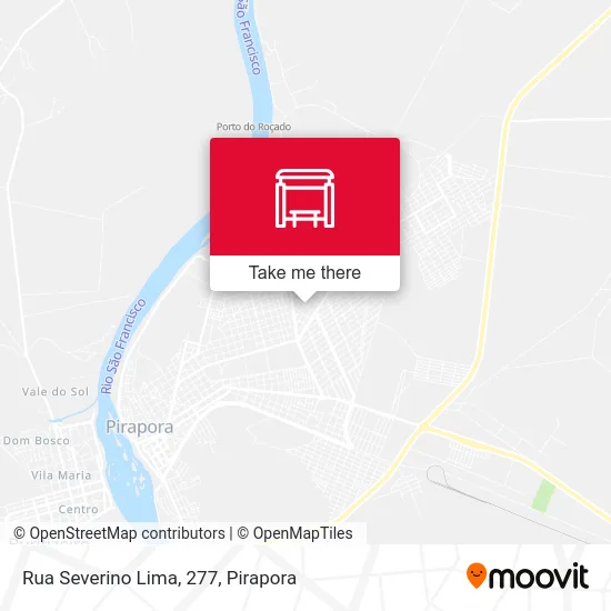 Rua Severino Lima, 277 map