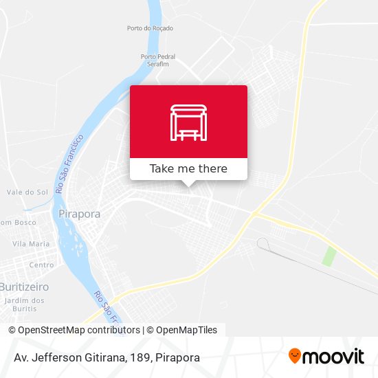 Av. Jefferson Gitirana, 189 map