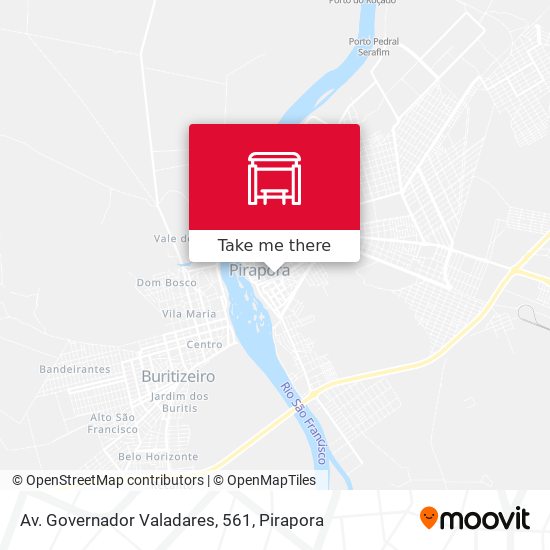 Av. Governador Valadares, 561 map