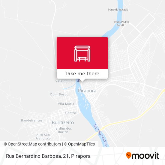 Rua Bernardino Barbosa, 21 map