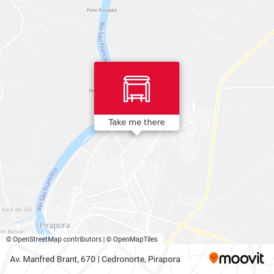 Av. Manfred Brant, 670 | Cedronorte map