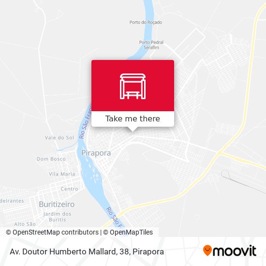 Av. Doutor Humberto Mallard, 38 map