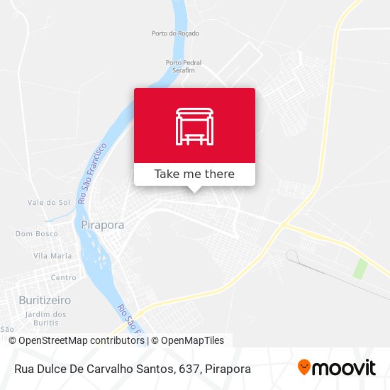 Rua Dulce De Carvalho Santos, 637 map