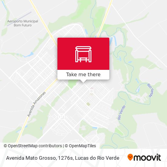 Mapa Avenida Mato Grosso, 1276s
