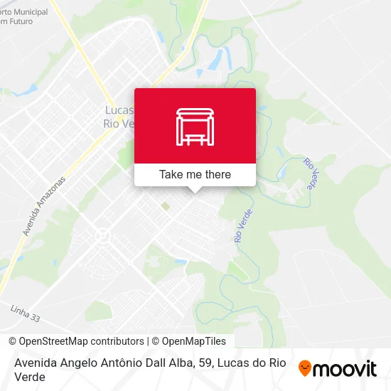 Avenida Angelo Antônio Dall Alba, 59 map