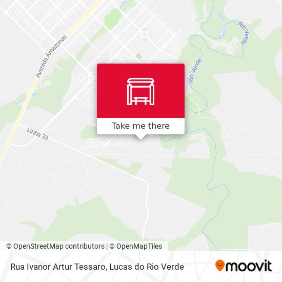 Rua Ivanor Artur Tessaro map