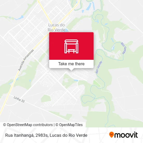 Rua Itanhangá, 2983s map