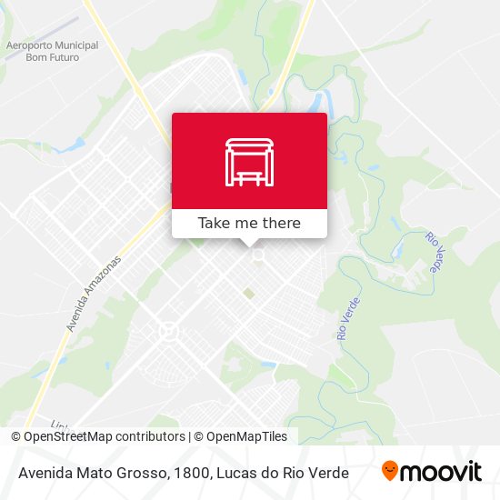 Avenida Mato Grosso, 1800 map