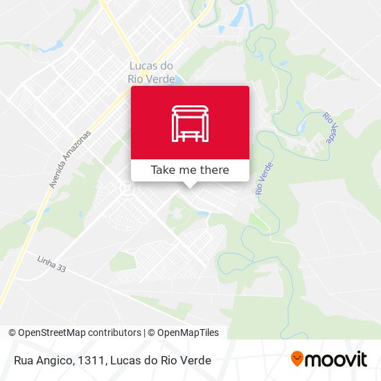 Rua Angico, 1311 map