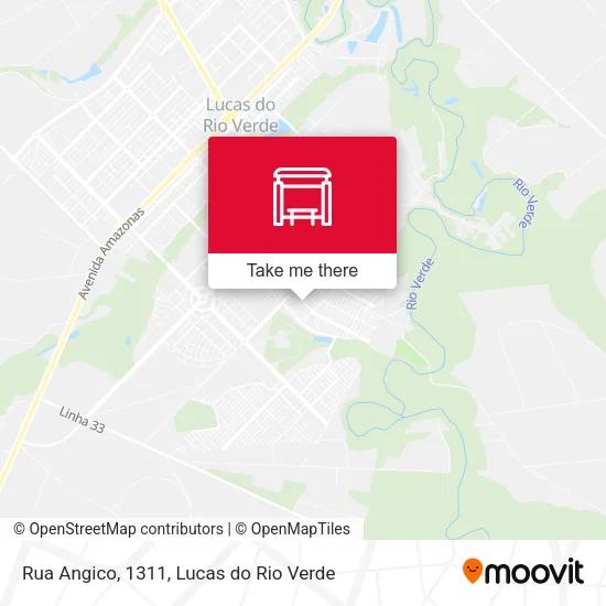 Rua Angico, 1311 map