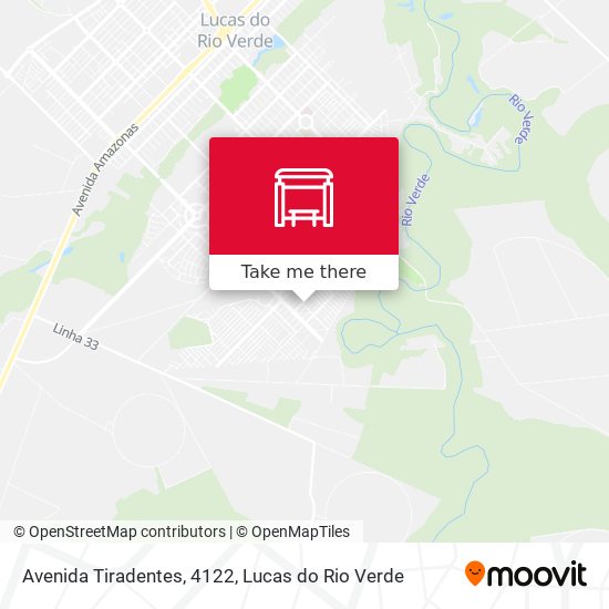 Mapa Avenida Tiradentes, 4122