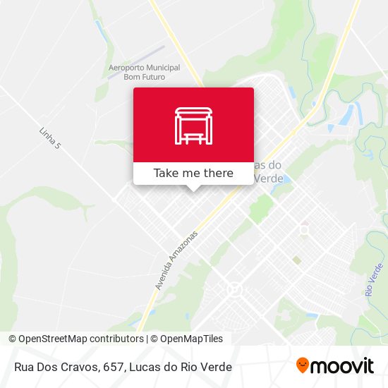 Rua Dos Cravos, 657 map