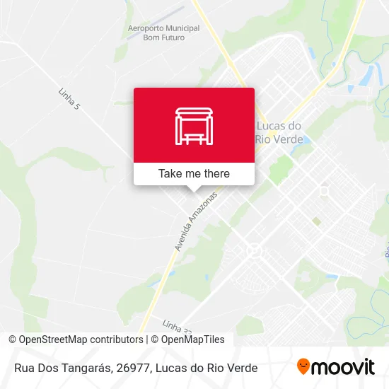 Rua Dos Tangarás, 26977 map