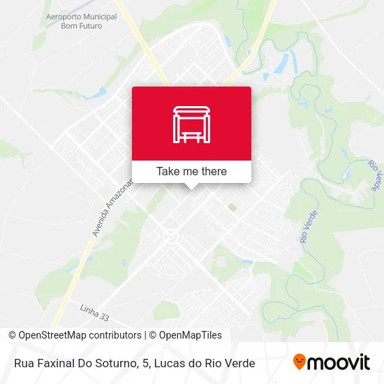 Rua Faxinal Do Soturno, 5 map